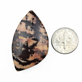 Outback Jasper Pendant with dime.