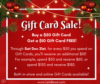 Gift Card Sale Ad.