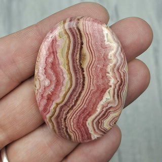 Rhodochrosite Cabochon approx 34x47mm