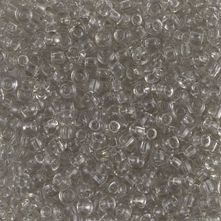 8/0 Transparent Taupe Miyuki Seed Beads.