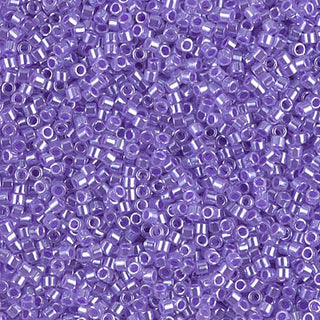 Purple Ceylon 11/0 Delica Beads.