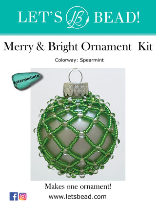 Merry & Bright Ornament Kit - Spearmint