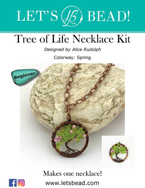 Tree of Life Necklace Kit Spring