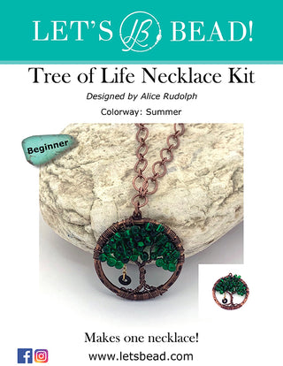 Tree of Life Necklace Kit - Summer
