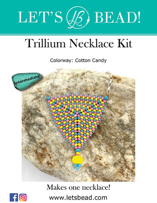 Trillium Necklace Kit - Cotton Candy